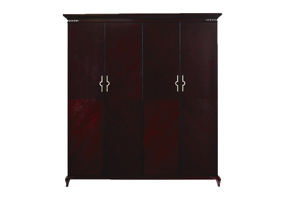 T-1101B Four-door wardrobe